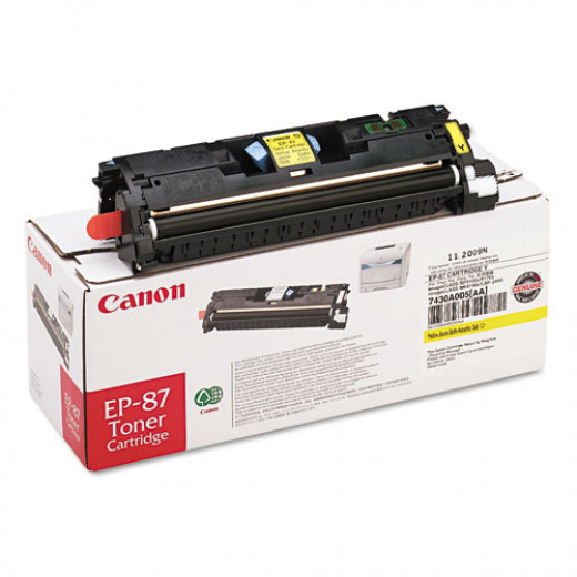 Заправка картриджа Canon EP-87 Y