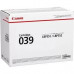 Заправка картриджа Canon Cartridge 039