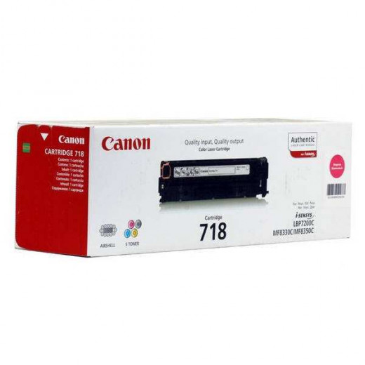 Картридж Canon Cartridge 718 Bk