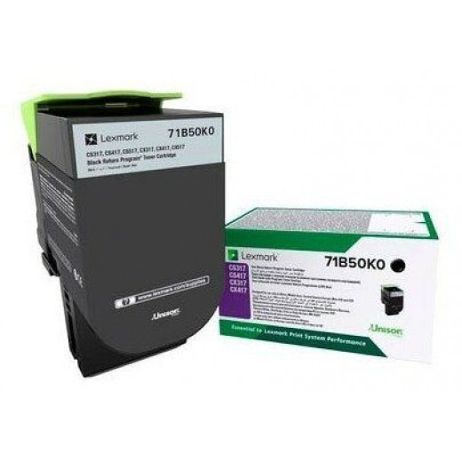 Тонер-картридж GalaPrint 71B50Y0 / 71B0040 совместимый для Lexmark