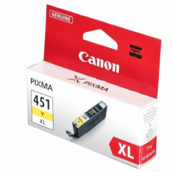 Картридж Canon CLI-451Y XL Yellow водный оригинальный