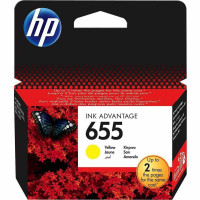 Картридж HP CZ112AE 655 Yellow водный оригинальный