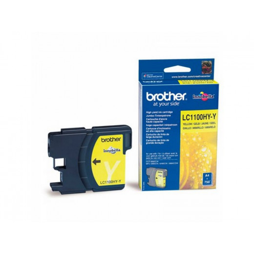 Картридж Brother LC1100/LC980Y Yellow водный