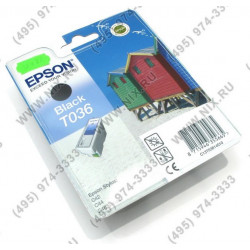 Картридж Epson T036140 Black водный оригинальный