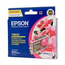 Картридж Epson T0633 Magenta пигментный оригинальный