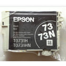 Картридж Epson T0731N Black оригинальный