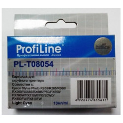 Картридж ProfiLine T08054 Light Cyan водный совместимый