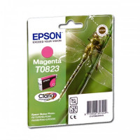 Картридж Epson T0823 Magenta водный оригинальный