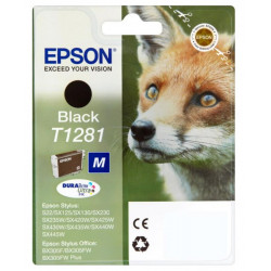 Картридж Epson T1281 Black пигментный оригинальный