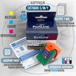 Картридж ProfiLine C8766HE 135 Color водный совместимый