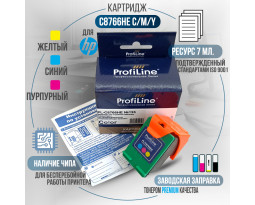 Картридж ProfiLine C8766HE 135 Color водный совместимый